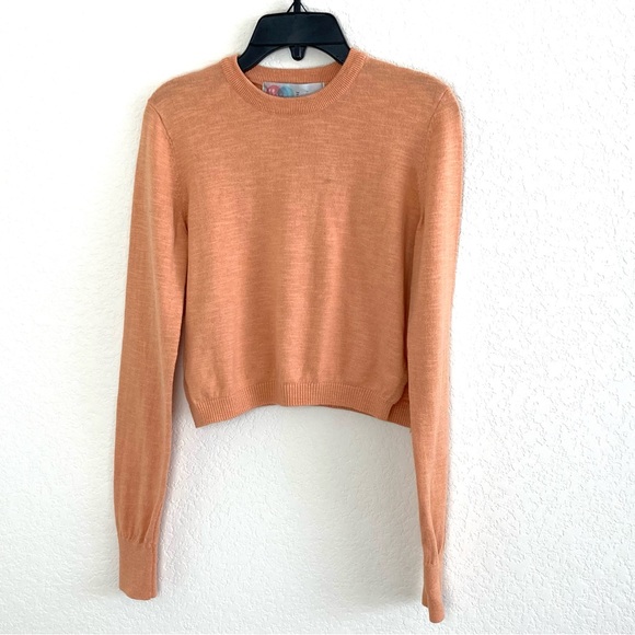 Free People Sweaters - Free People Fp Beach Crewneck Cropped Pullover Sweater XS
